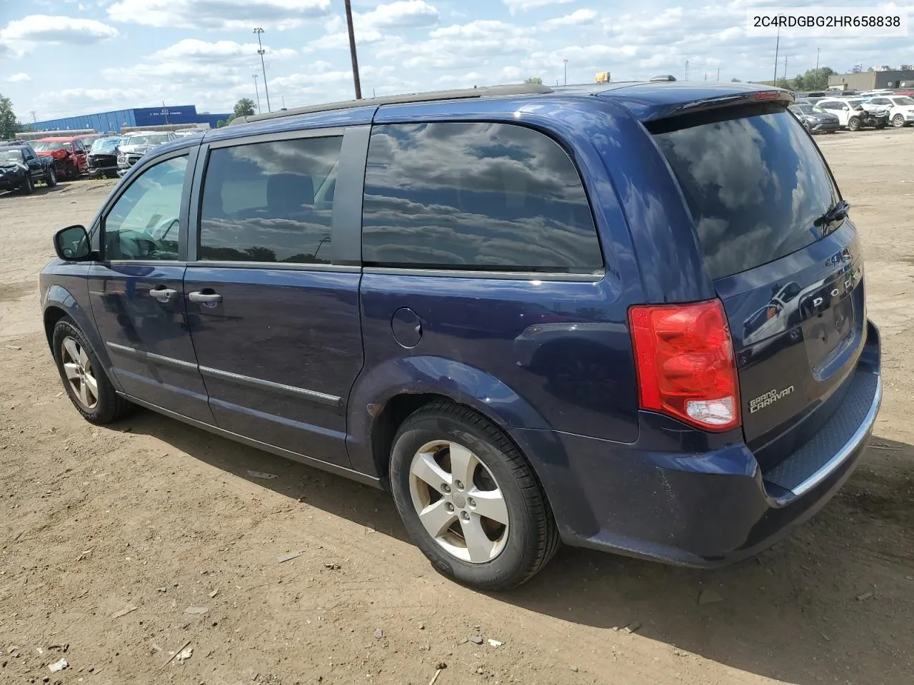 2017 Dodge Grand Caravan Se VIN: 2C4RDGBG2HR658838 Lot: 68506364