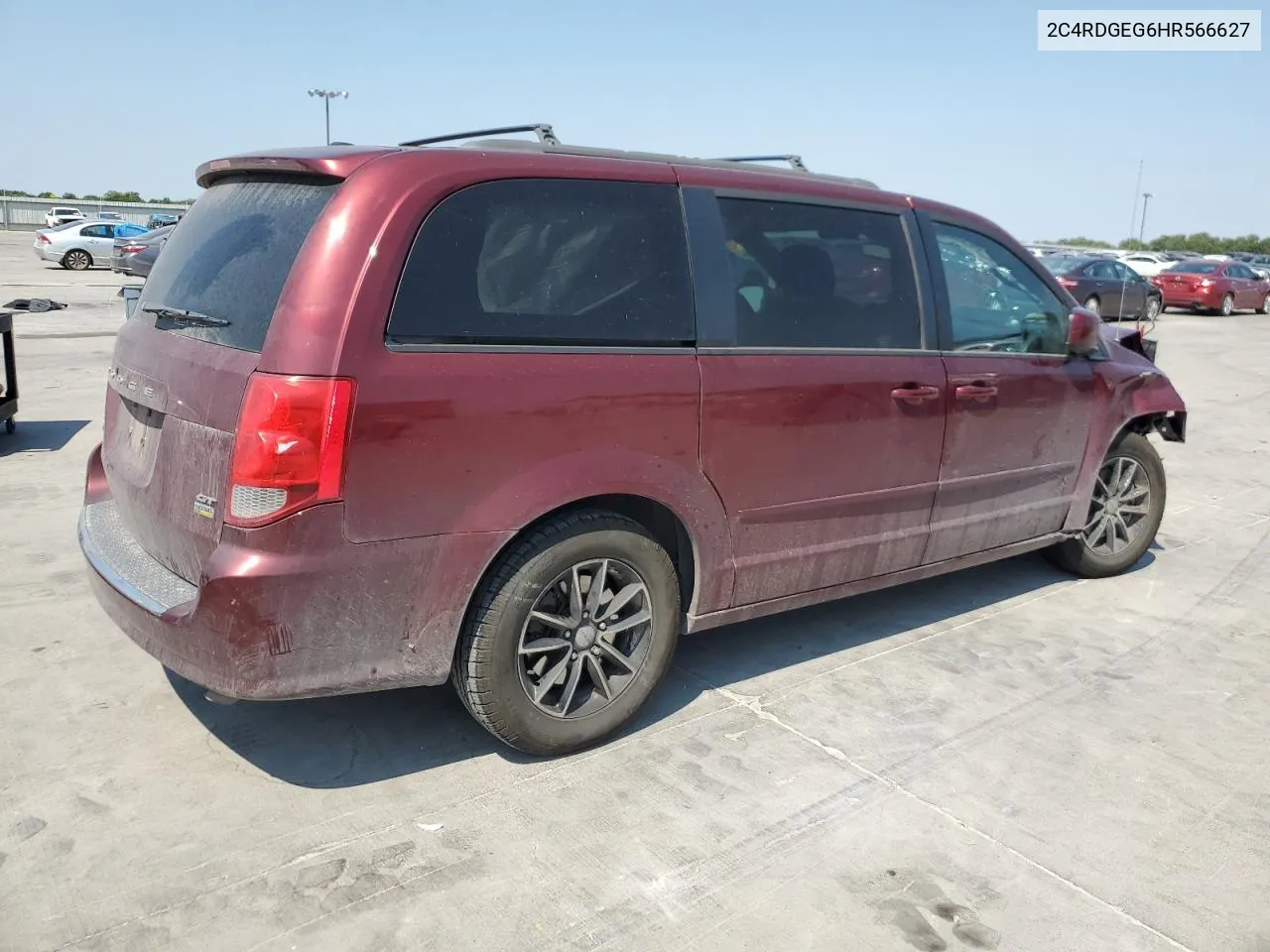 2C4RDGEG6HR566627 2017 Dodge Grand Caravan Gt