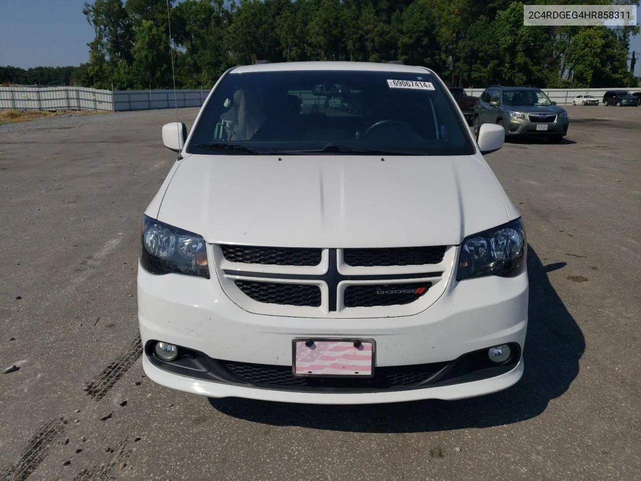 2C4RDGEG4HR858311 2017 Dodge Grand Caravan Gt