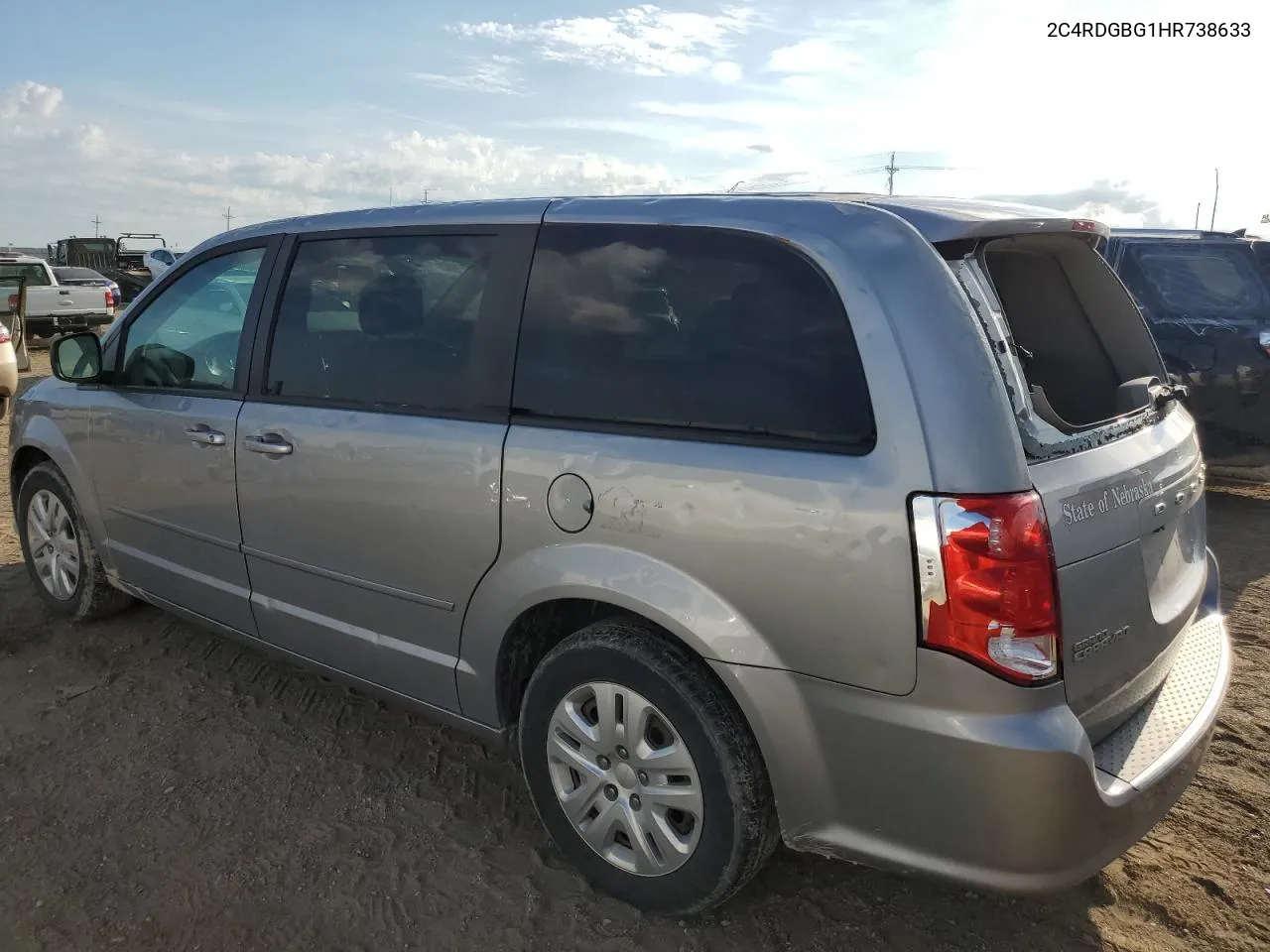 2C4RDGBG1HR738633 2017 Dodge Grand Caravan Se