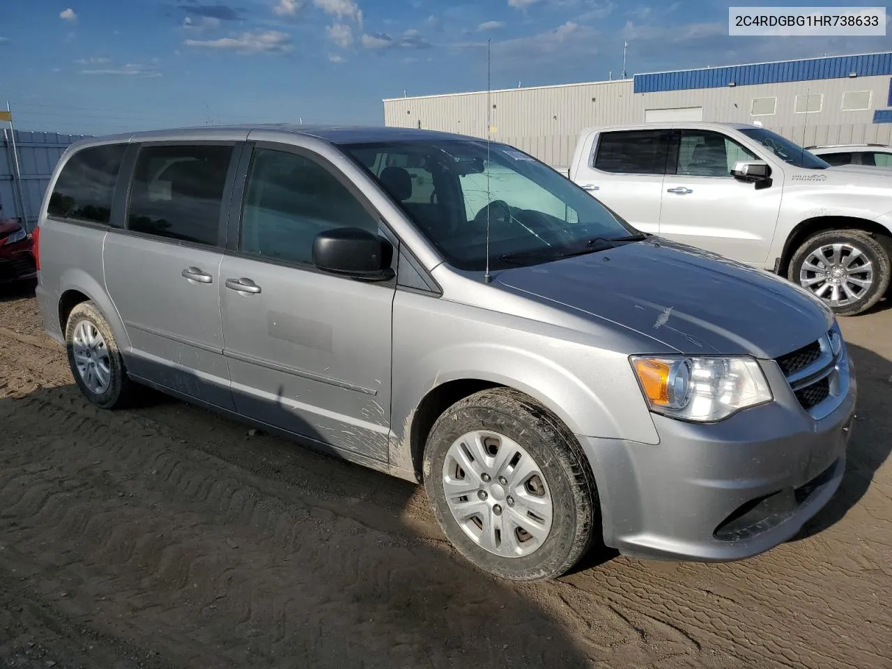 2017 Dodge Grand Caravan Se VIN: 2C4RDGBG1HR738633 Lot: 69071084