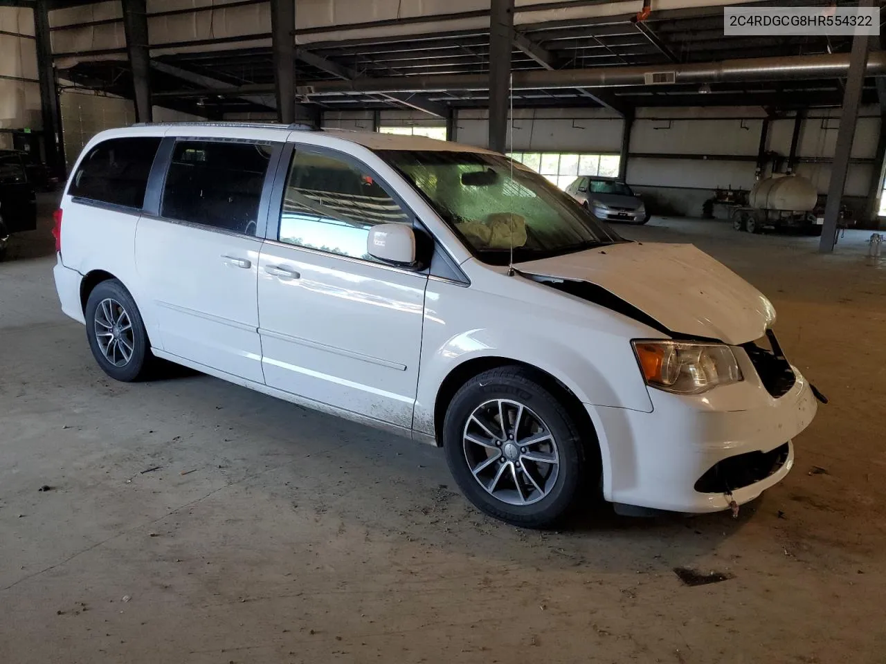 2017 Dodge Grand Caravan Sxt VIN: 2C4RDGCG8HR554322 Lot: 69332924