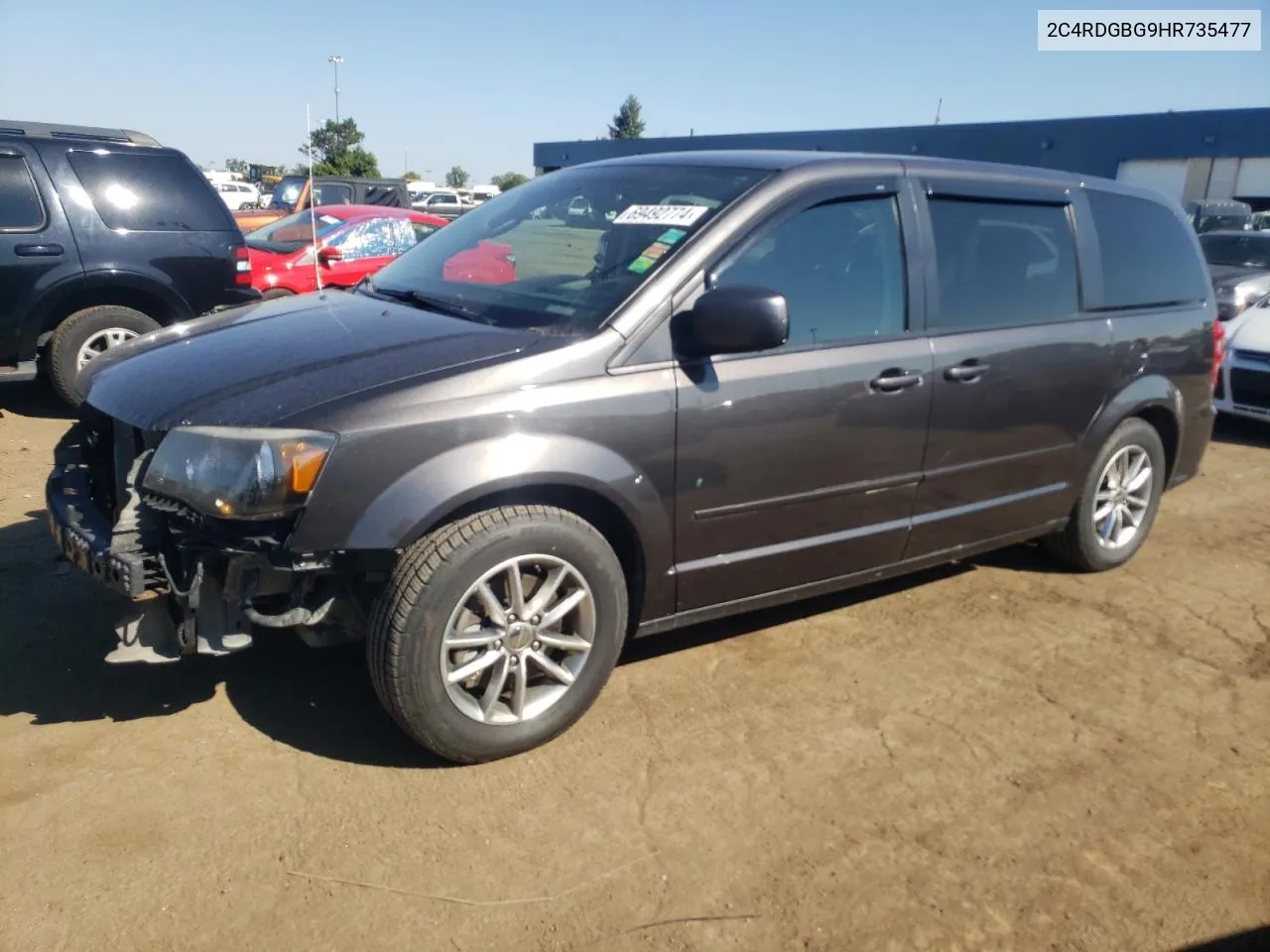 2C4RDGBG9HR735477 2017 Dodge Grand Caravan Se