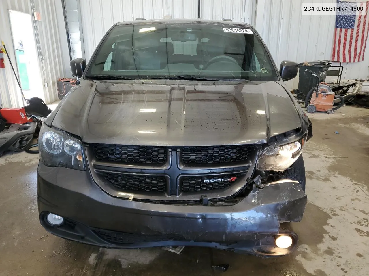 2C4RDGEG1HR714800 2017 Dodge Grand Caravan Gt