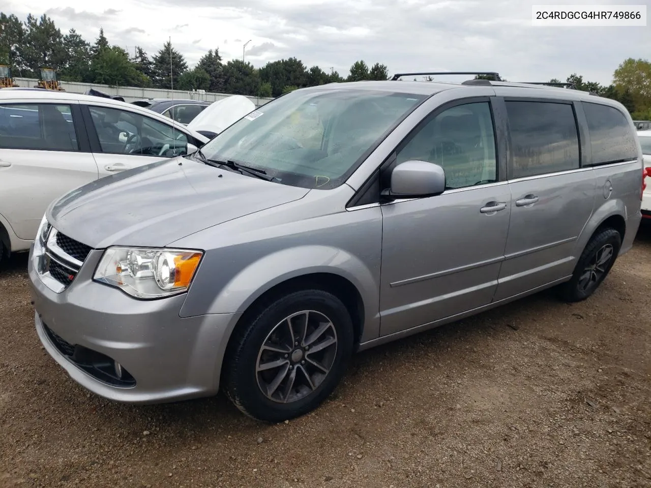 2017 Dodge Grand Caravan Sxt VIN: 2C4RDGCG4HR749866 Lot: 69533084