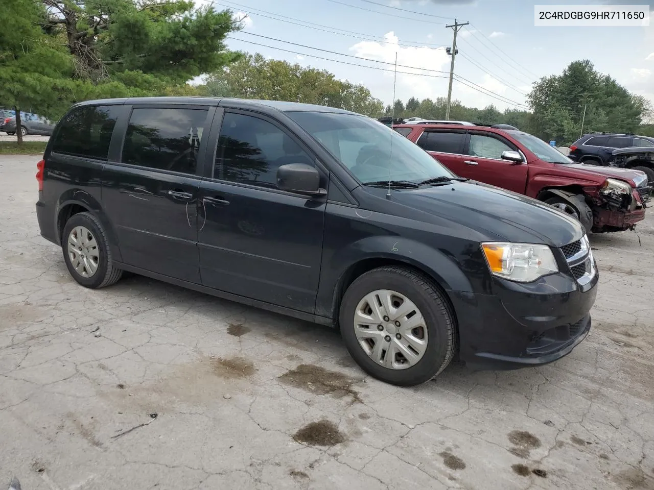 2C4RDGBG9HR711650 2017 Dodge Grand Caravan Se