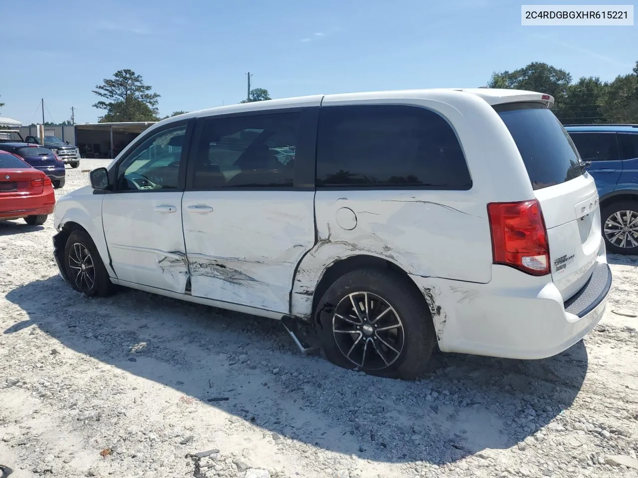 2C4RDGBGXHR615221 2017 Dodge Grand Caravan Se