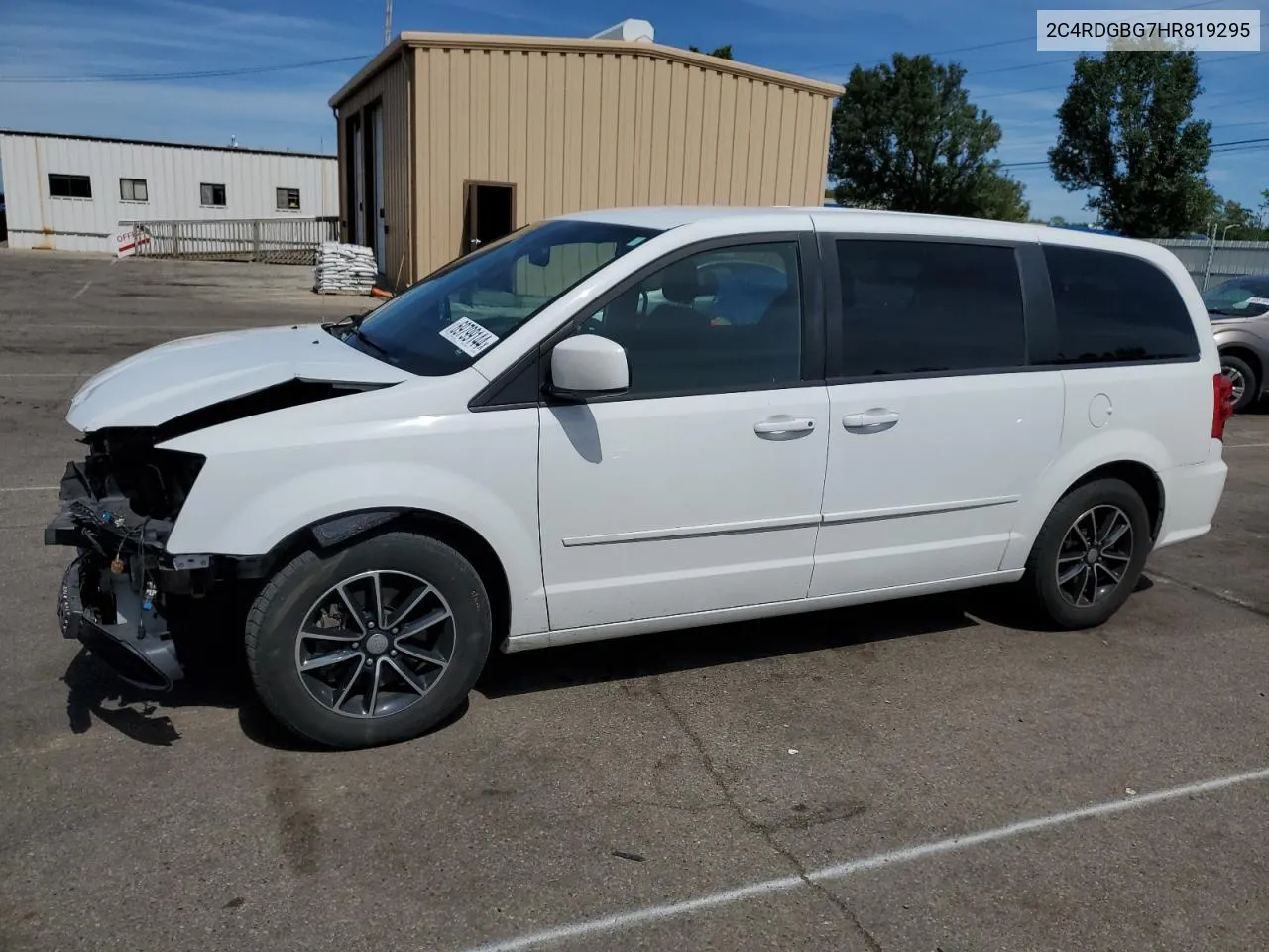 2017 Dodge Grand Caravan Se VIN: 2C4RDGBG7HR819295 Lot: 69799144