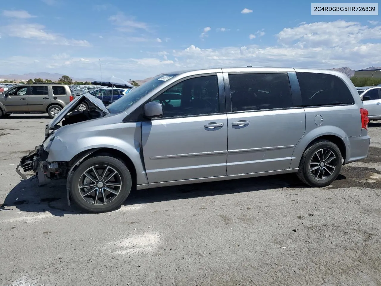 2C4RDGBG5HR726839 2017 Dodge Grand Caravan Se