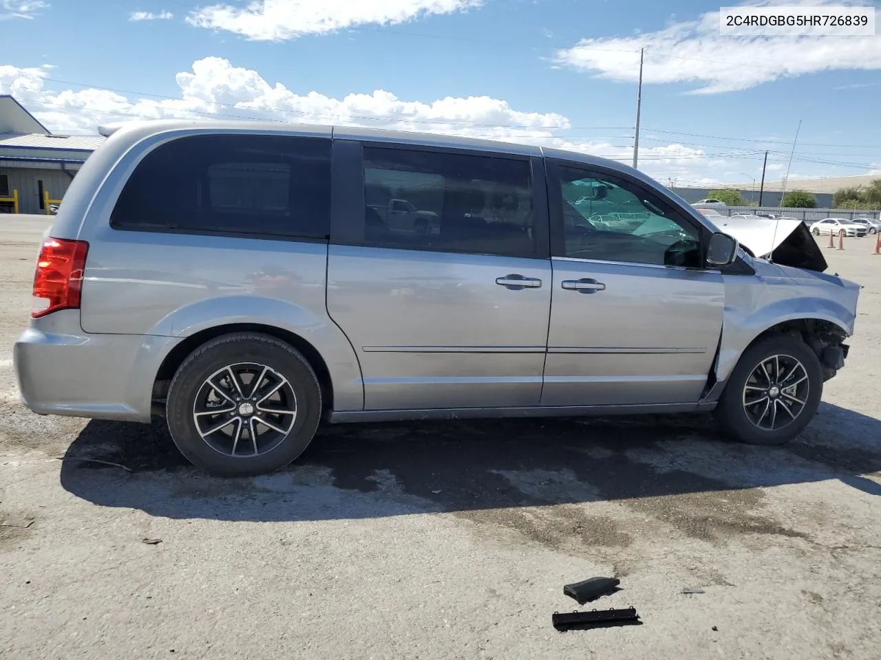 2017 Dodge Grand Caravan Se VIN: 2C4RDGBG5HR726839 Lot: 69882274