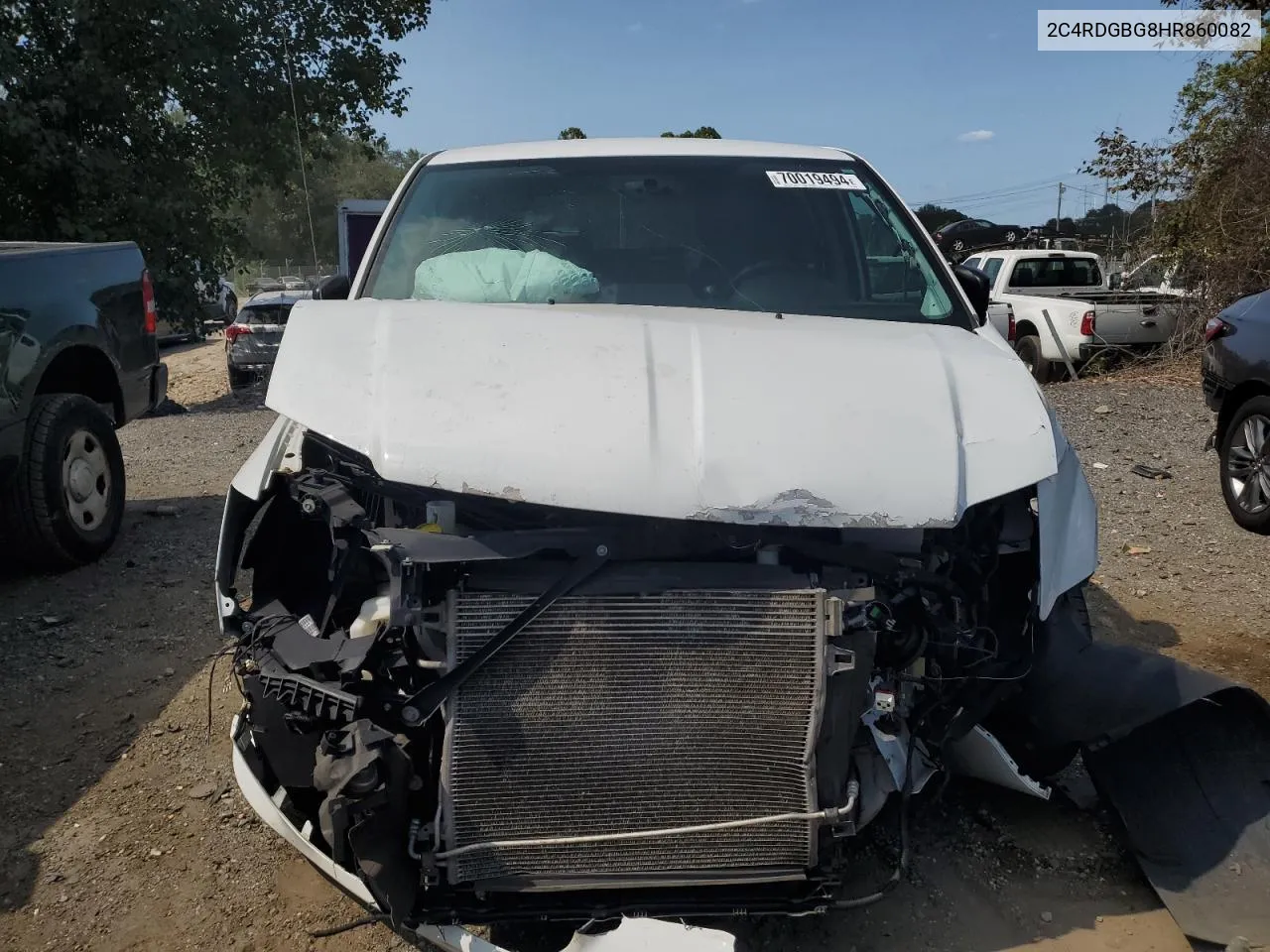 2C4RDGBG8HR860082 2017 Dodge Grand Caravan Se