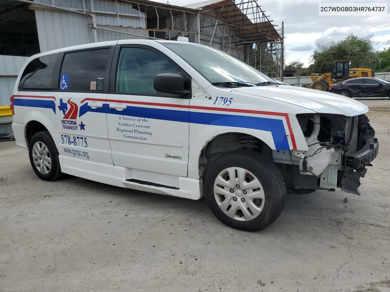 2C7WDGBG3HR764737 2017 Dodge Grand Caravan Se