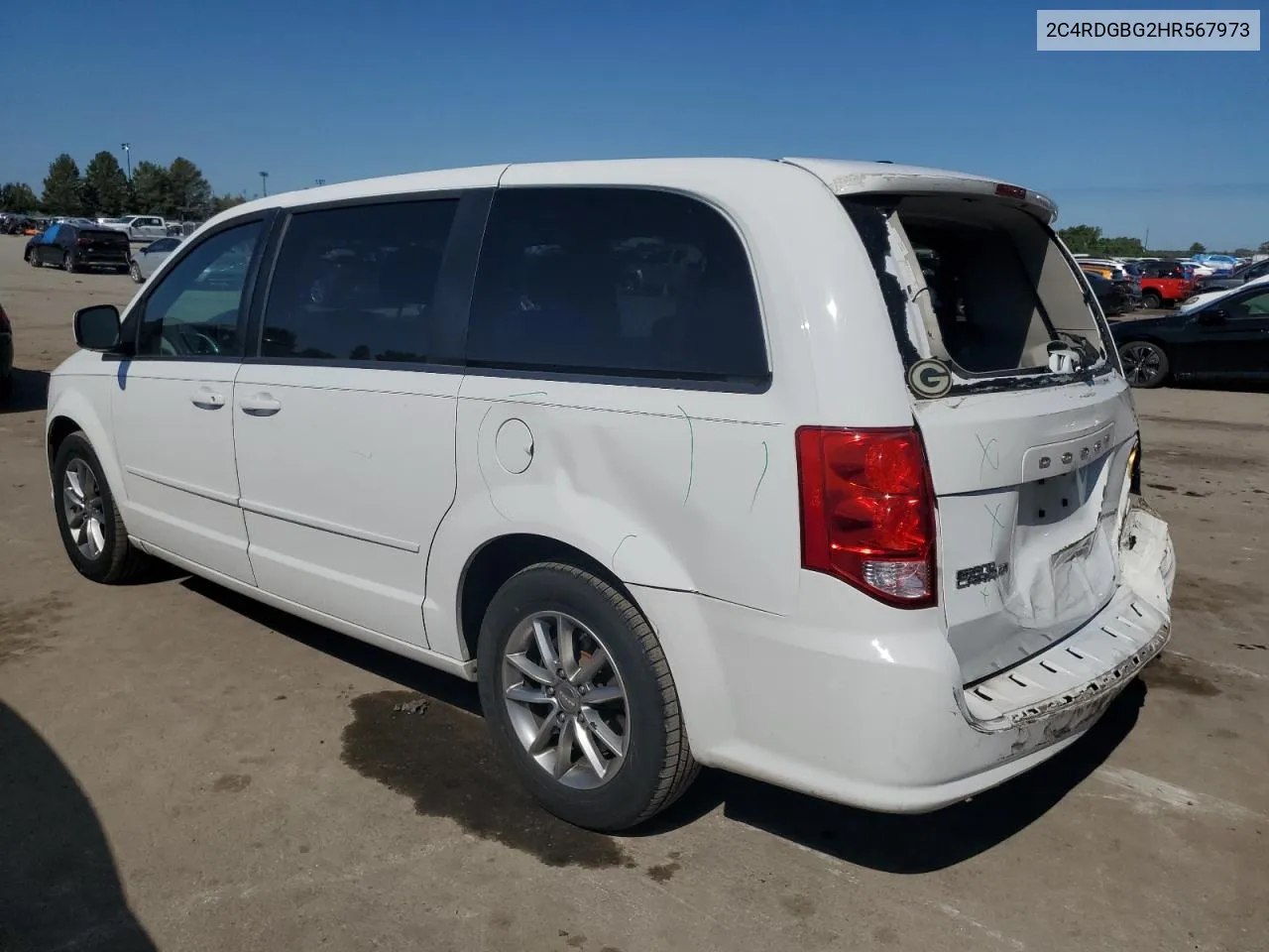 2C4RDGBG2HR567973 2017 Dodge Grand Caravan Se