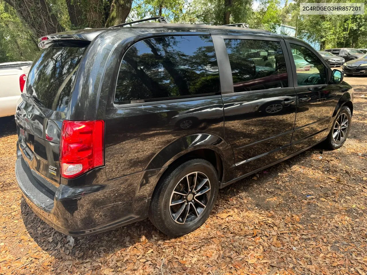 2C4RDGEG3HR857201 2017 Dodge Grand Caravan Gt