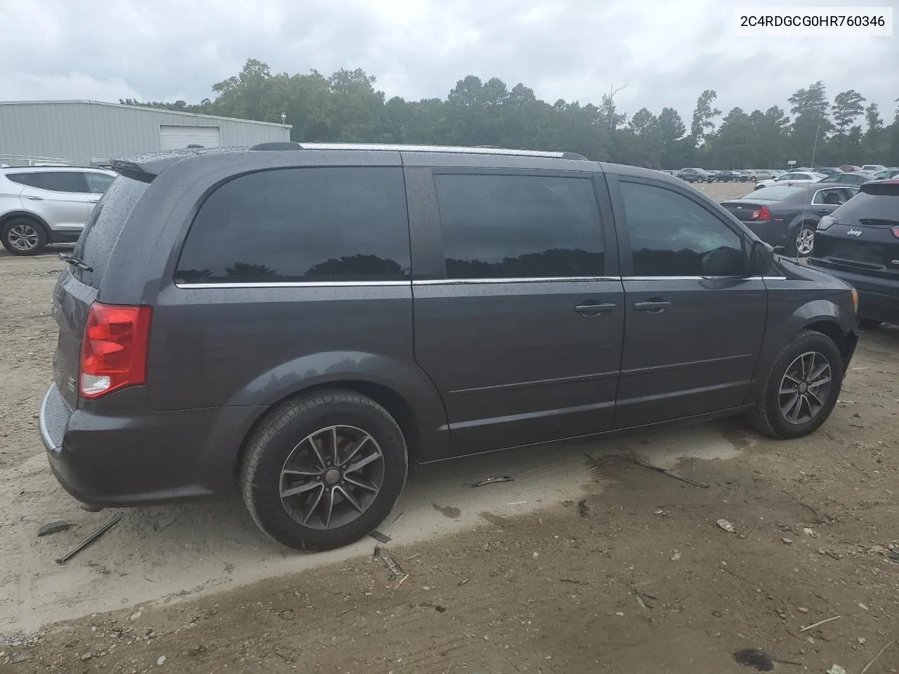 2017 Dodge Grand Caravan Sxt VIN: 2C4RDGCG0HR760346 Lot: 70385604