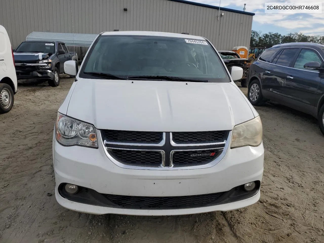 2017 Dodge Grand Caravan Sxt VIN: 2C4RDGCG0HR746608 Lot: 70445764