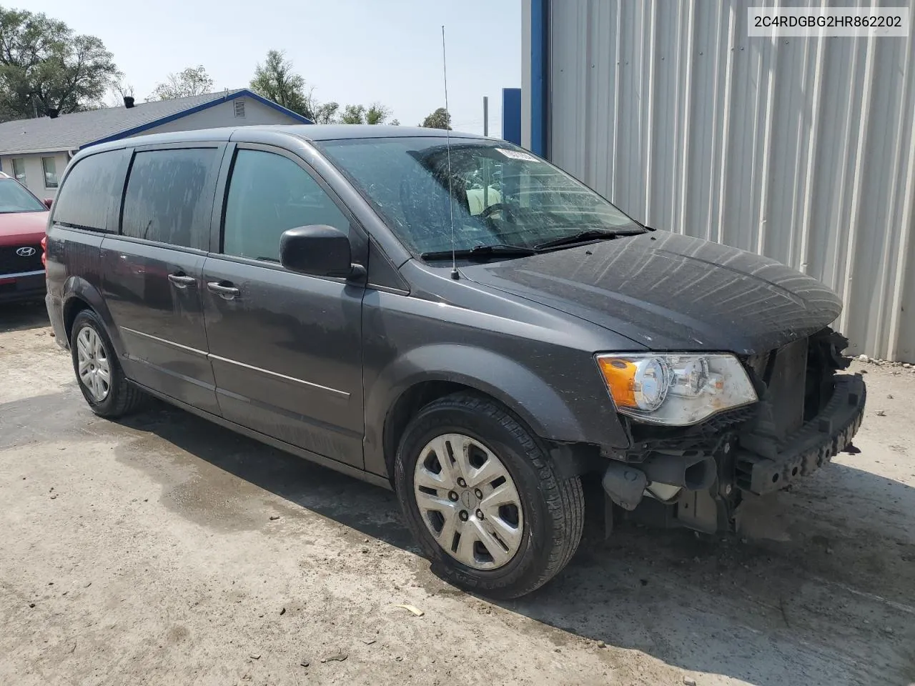 2C4RDGBG2HR862202 2017 Dodge Grand Caravan Se