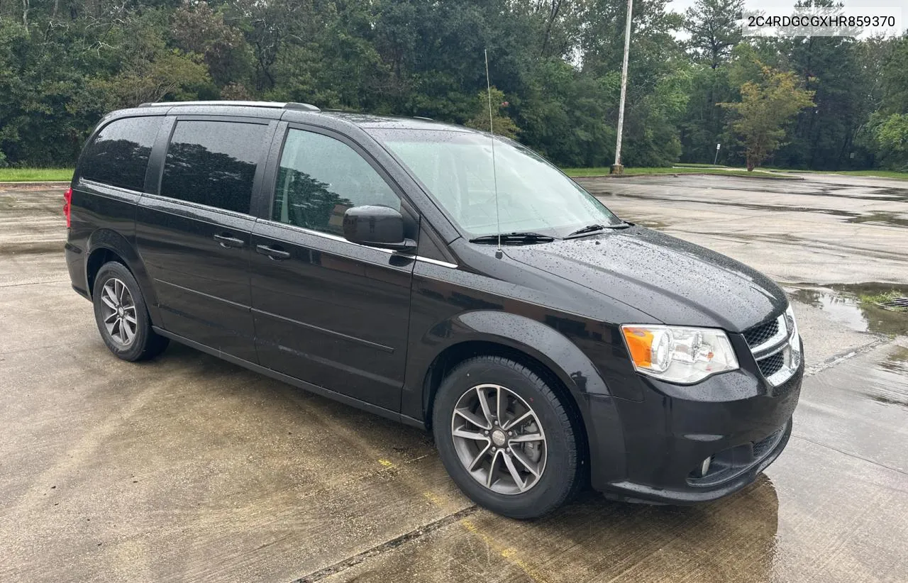 2017 Dodge Grand Caravan Sxt VIN: 2C4RDGCGXHR859370 Lot: 70717564