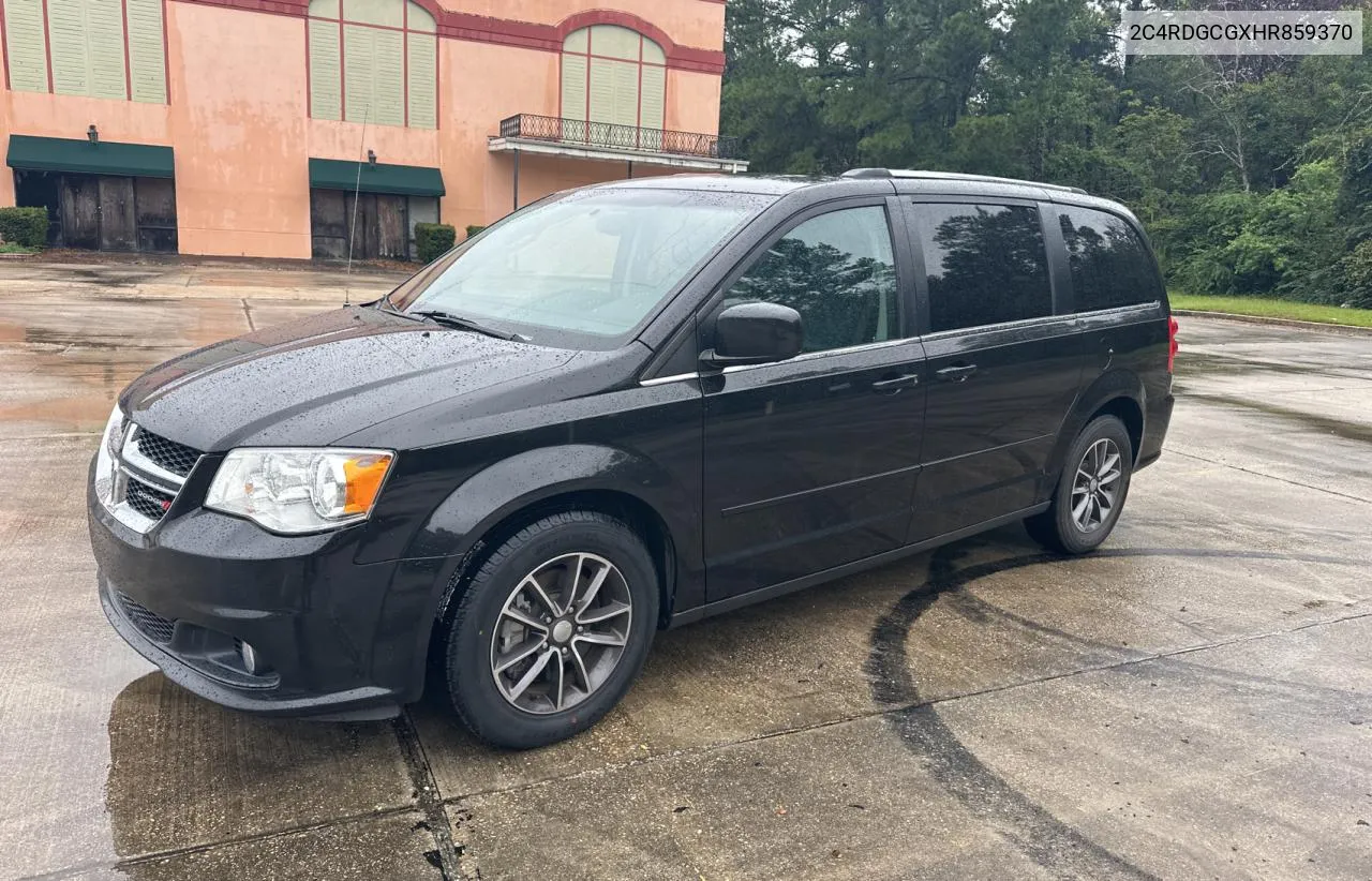 2017 Dodge Grand Caravan Sxt VIN: 2C4RDGCGXHR859370 Lot: 70717564