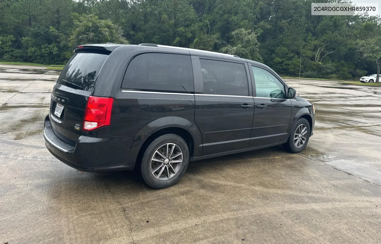 2C4RDGCGXHR859370 2017 Dodge Grand Caravan Sxt