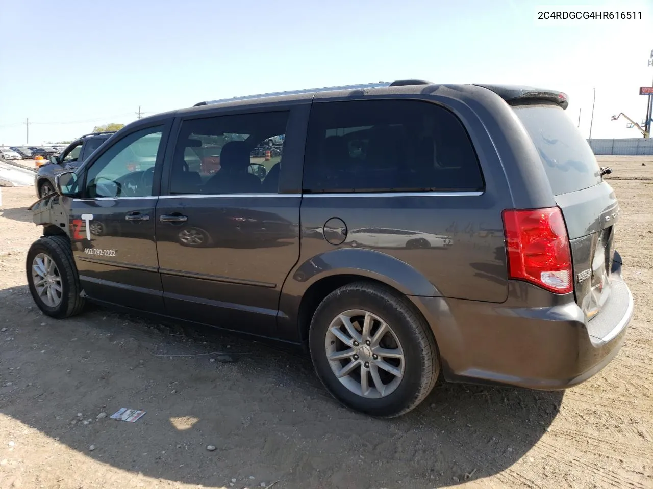 2C4RDGCG4HR616511 2017 Dodge Grand Caravan Sxt