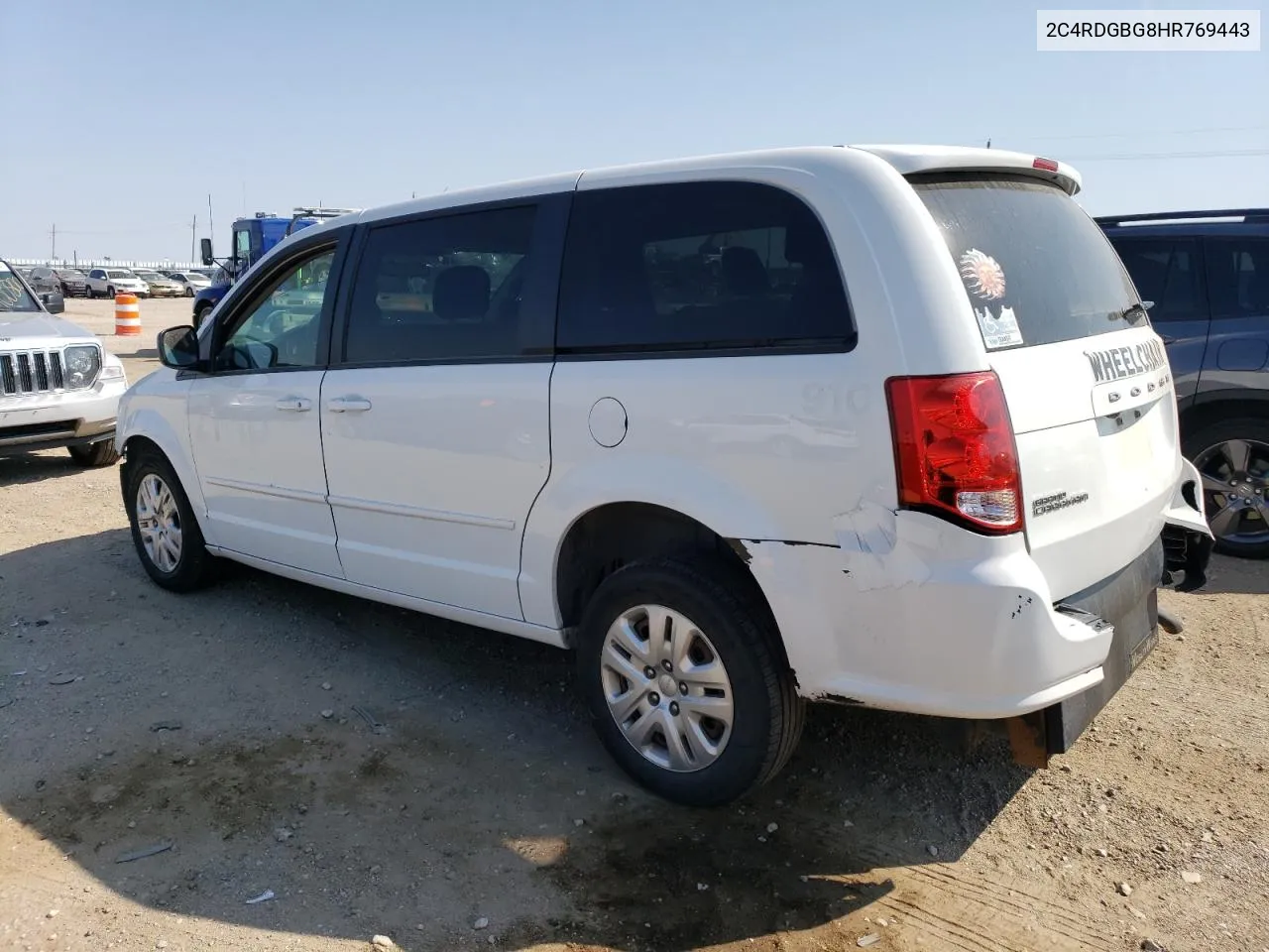 2C4RDGBG8HR769443 2017 Dodge Grand Caravan Se