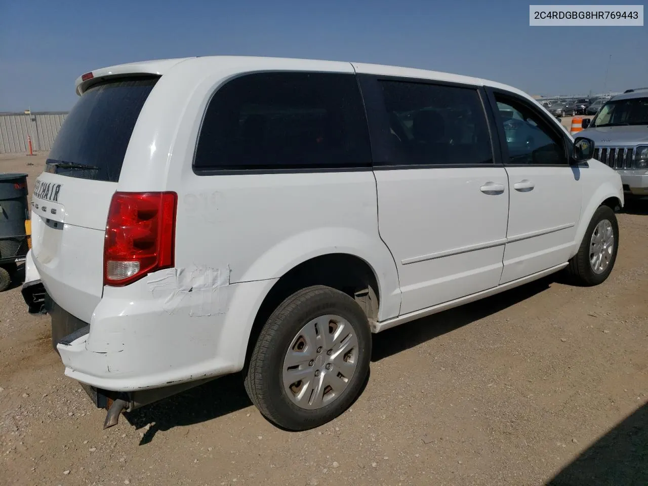 2C4RDGBG8HR769443 2017 Dodge Grand Caravan Se