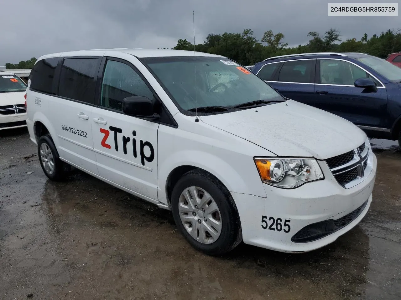 2C4RDGBG5HR855759 2017 Dodge Grand Caravan Se