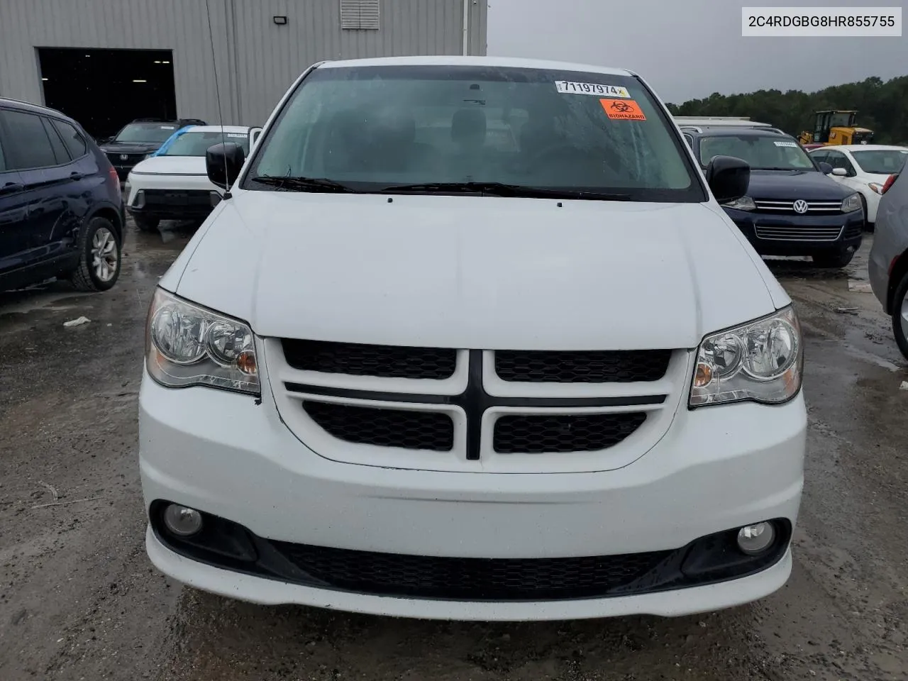 2017 Dodge Grand Caravan Se VIN: 2C4RDGBG8HR855755 Lot: 71197974