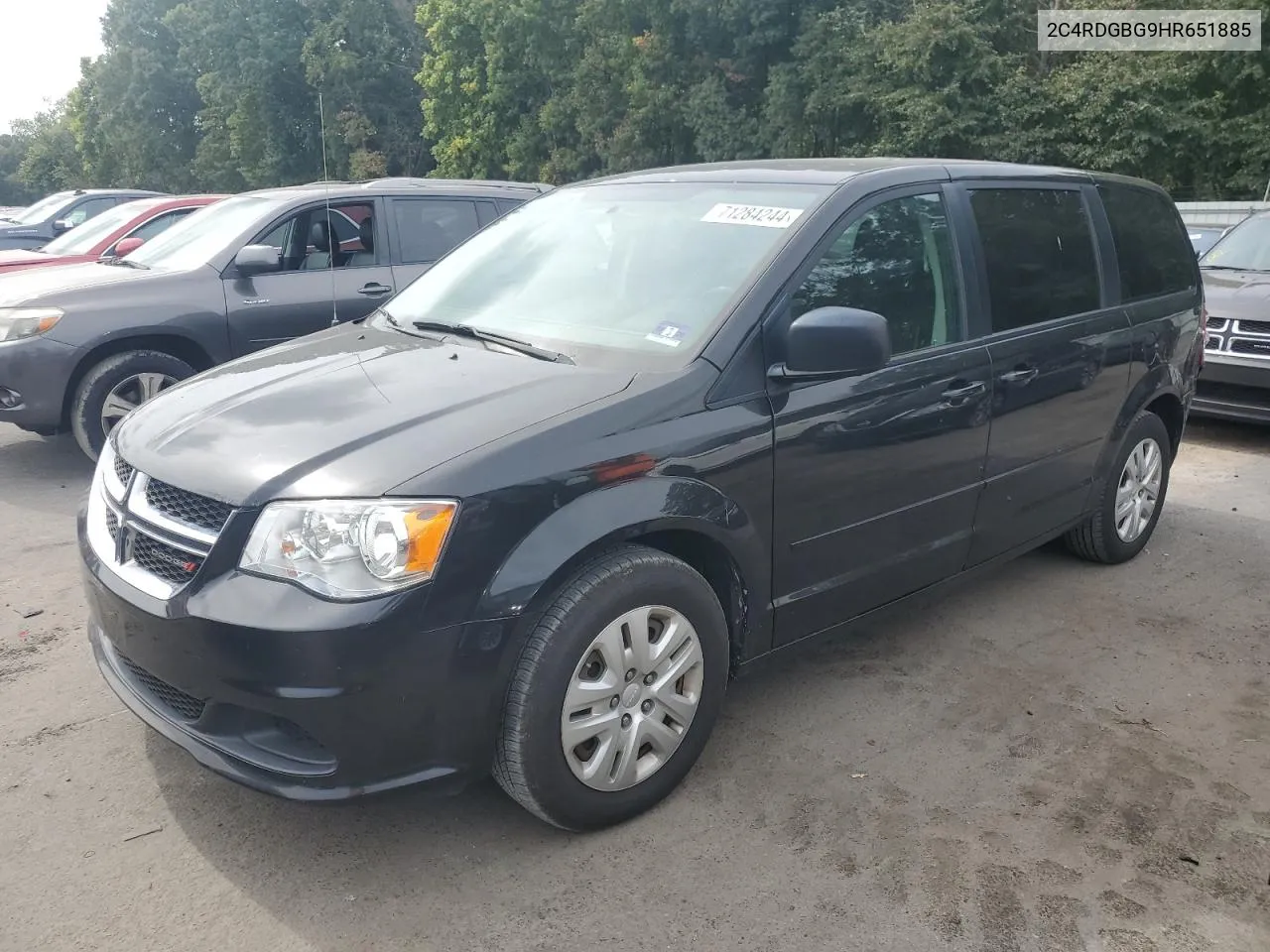 2C4RDGBG9HR651885 2017 Dodge Grand Caravan Se