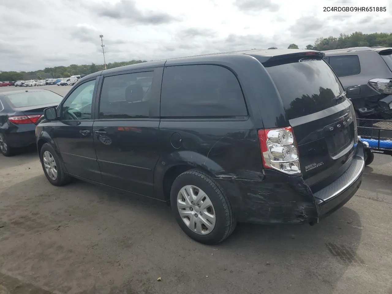 2C4RDGBG9HR651885 2017 Dodge Grand Caravan Se