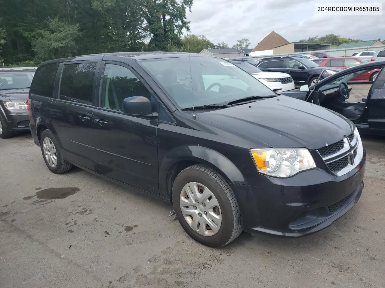 2C4RDGBG9HR651885 2017 Dodge Grand Caravan Se