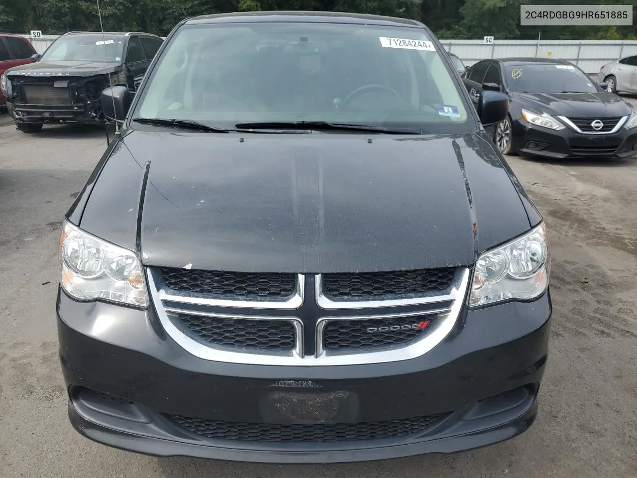 2C4RDGBG9HR651885 2017 Dodge Grand Caravan Se