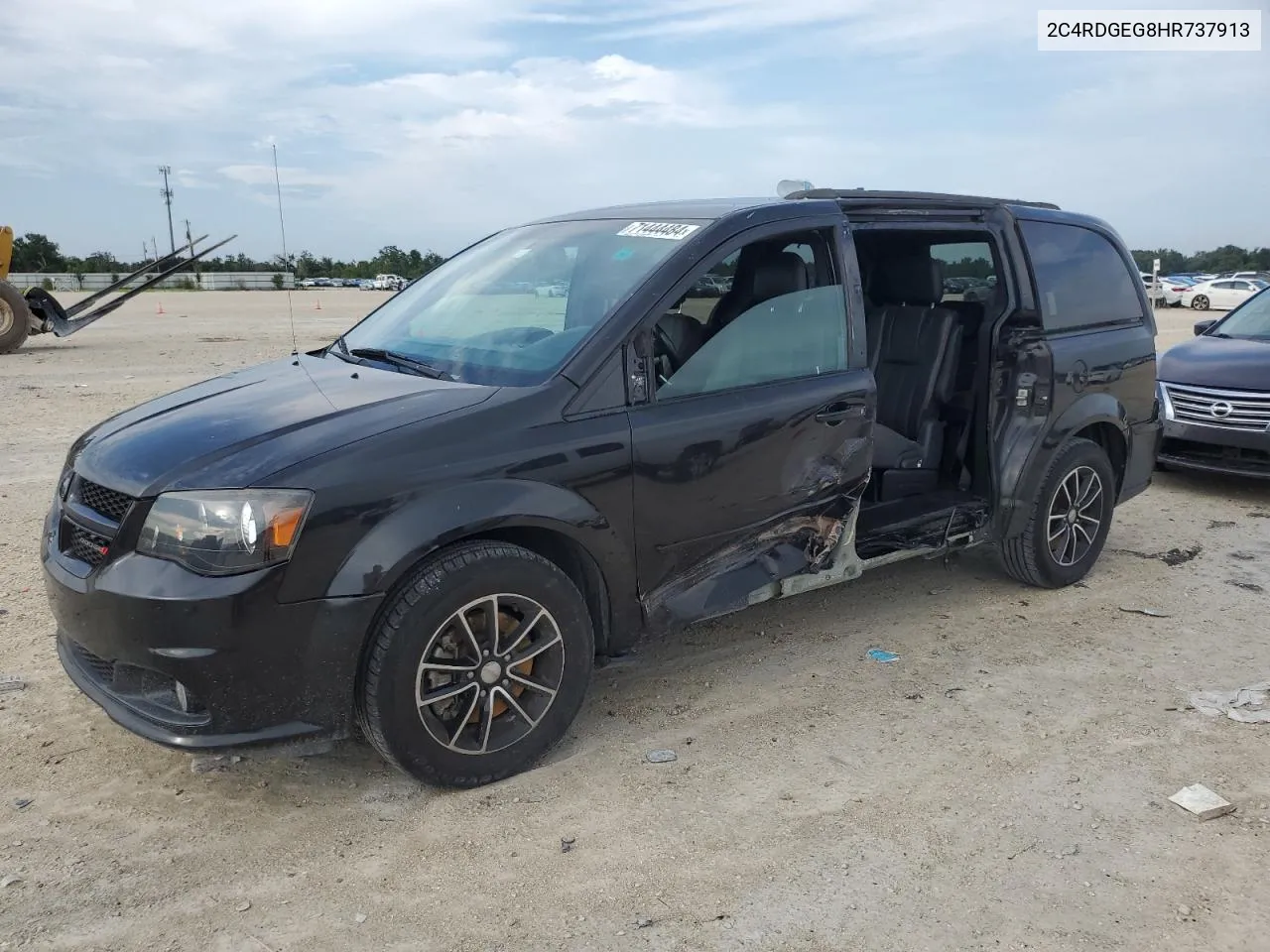 2017 Dodge Grand Caravan Gt VIN: 2C4RDGEG8HR737913 Lot: 71444484