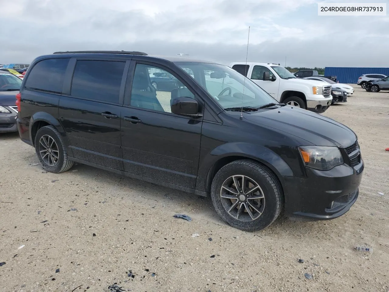 2017 Dodge Grand Caravan Gt VIN: 2C4RDGEG8HR737913 Lot: 71444484