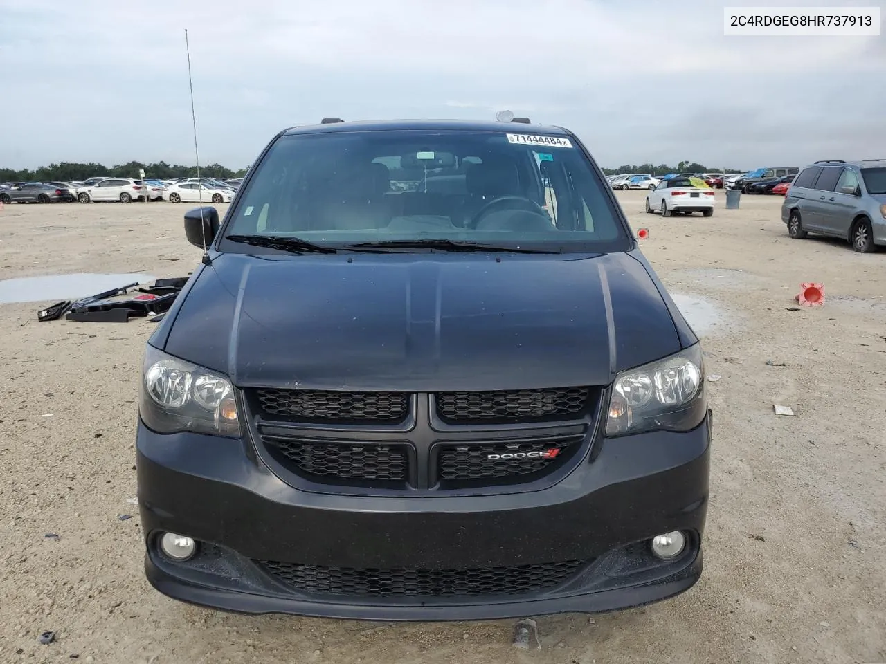 2017 Dodge Grand Caravan Gt VIN: 2C4RDGEG8HR737913 Lot: 71444484