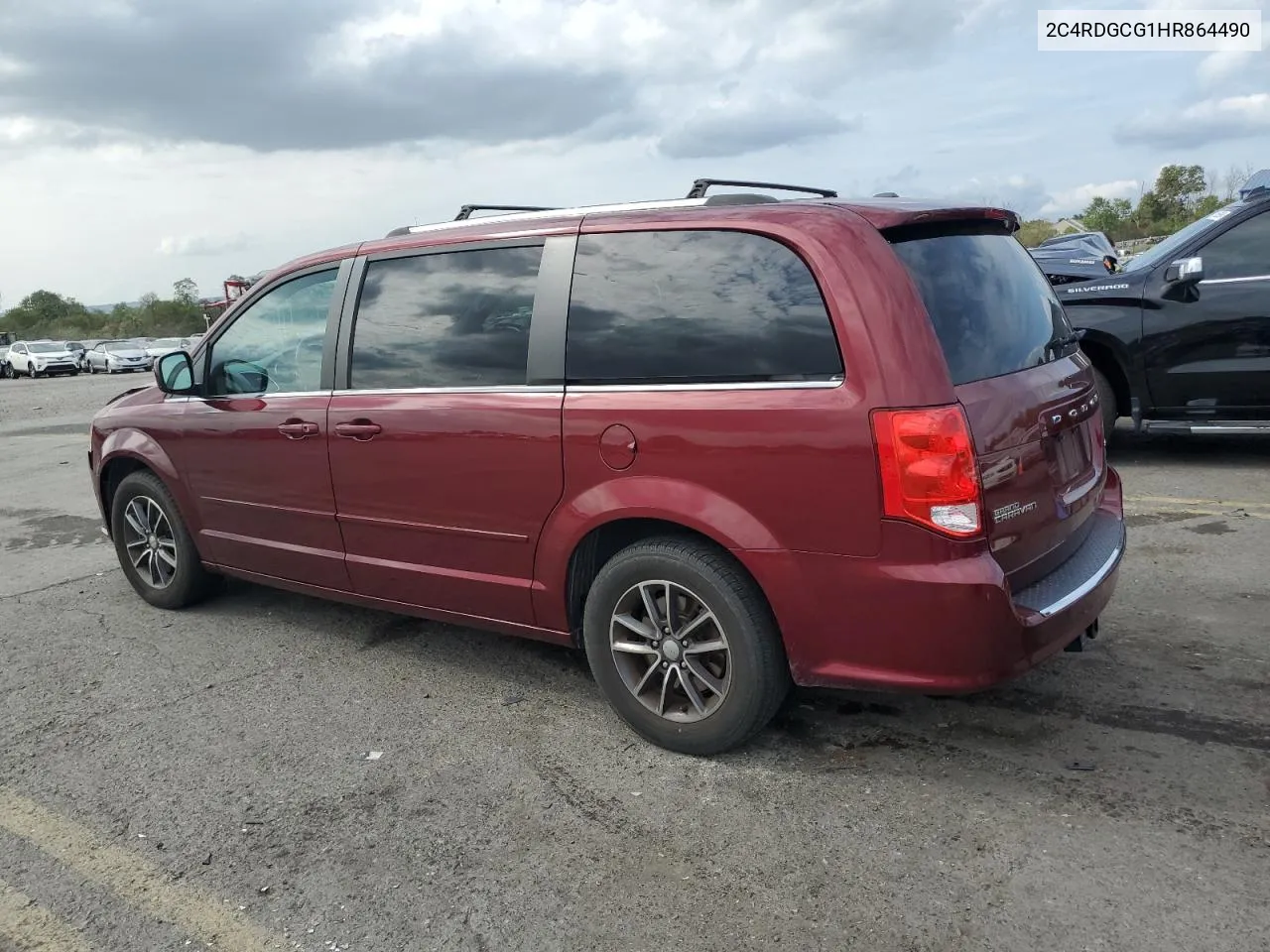 2C4RDGCG1HR864490 2017 Dodge Grand Caravan Sxt