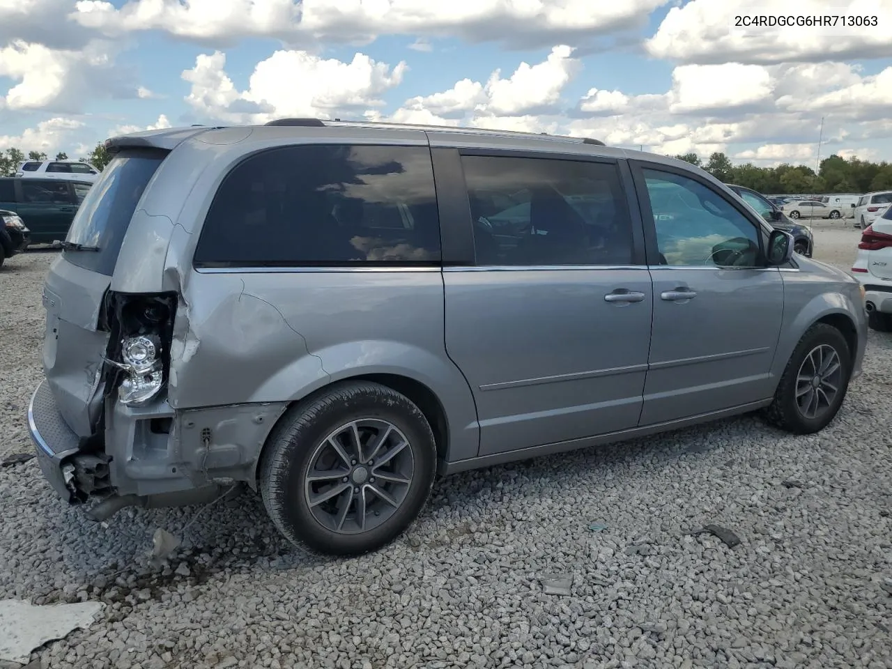 2017 Dodge Grand Caravan Sxt VIN: 2C4RDGCG6HR713063 Lot: 71758504