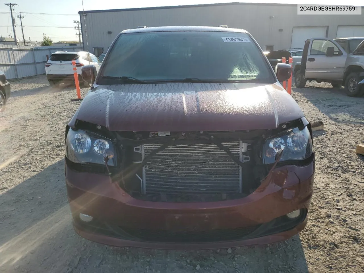 2C4RDGEG8HR697591 2017 Dodge Grand Caravan Gt