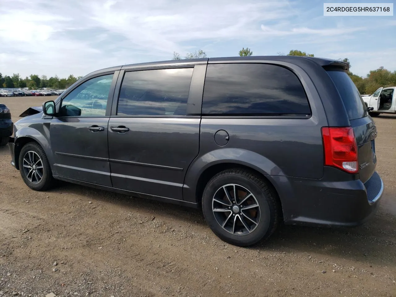 2017 Dodge Grand Caravan Gt VIN: 2C4RDGEG5HR637168 Lot: 72023044