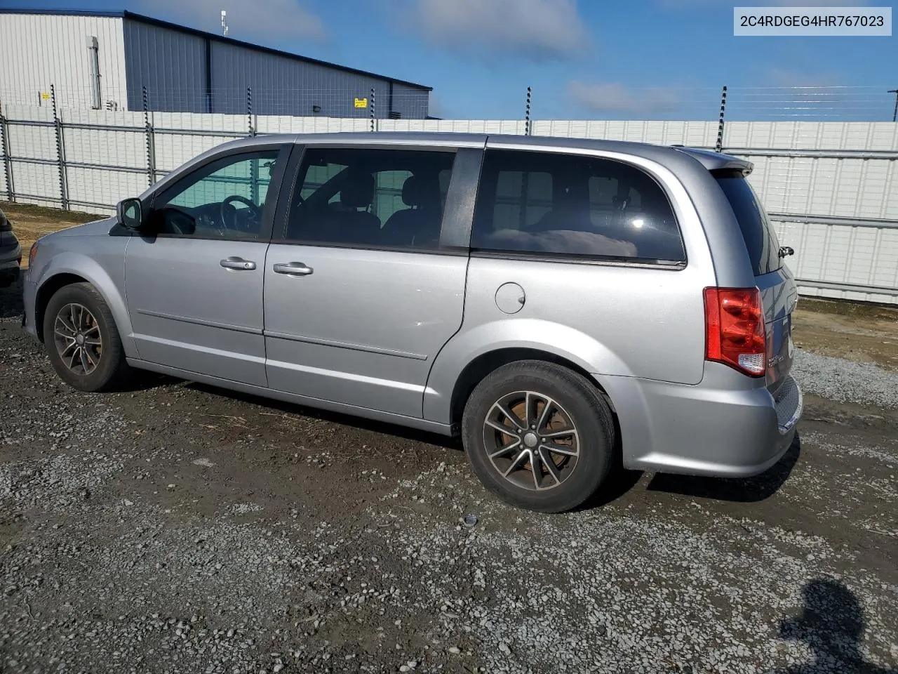 2017 Dodge Grand Caravan Gt VIN: 2C4RDGEG4HR767023 Lot: 72254034