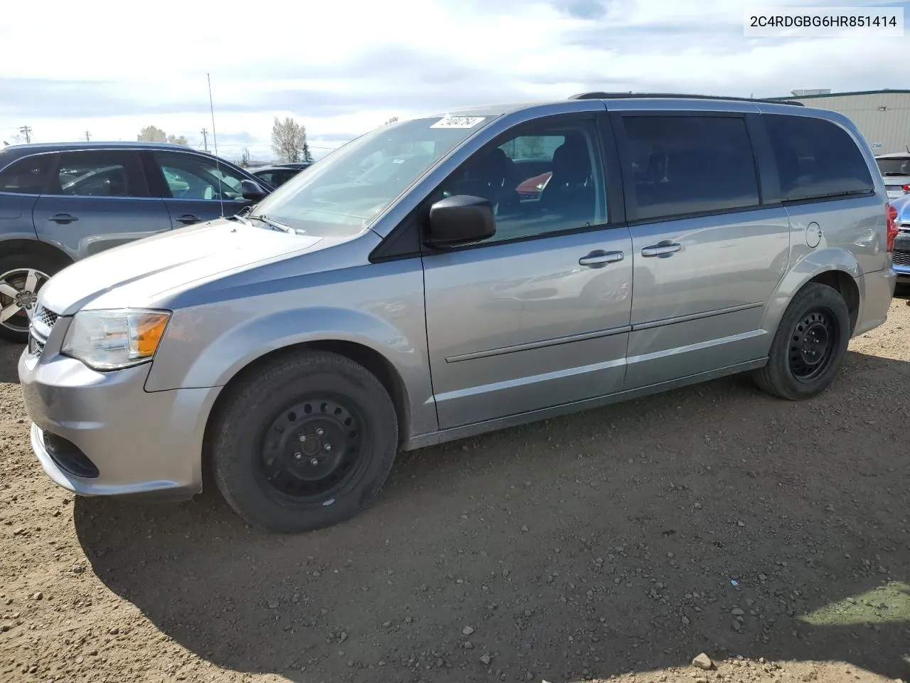 2017 Dodge Grand Caravan Se VIN: 2C4RDGBG6HR851414 Lot: 72404764