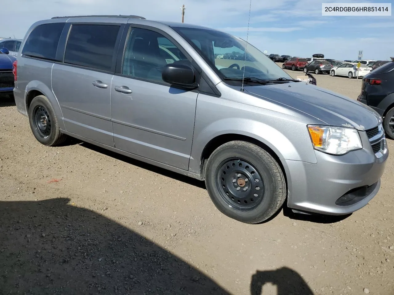 2C4RDGBG6HR851414 2017 Dodge Grand Caravan Se