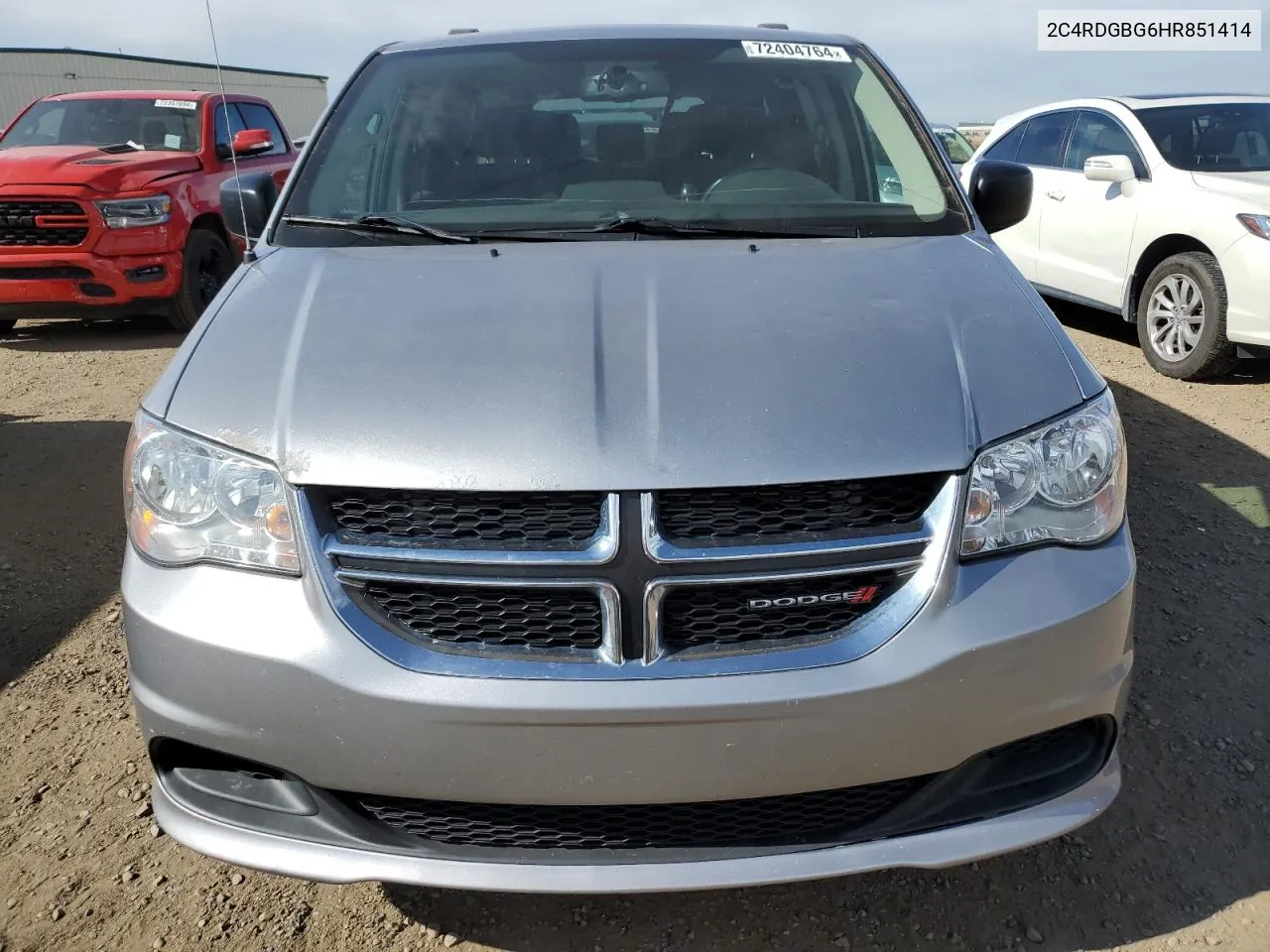 2C4RDGBG6HR851414 2017 Dodge Grand Caravan Se