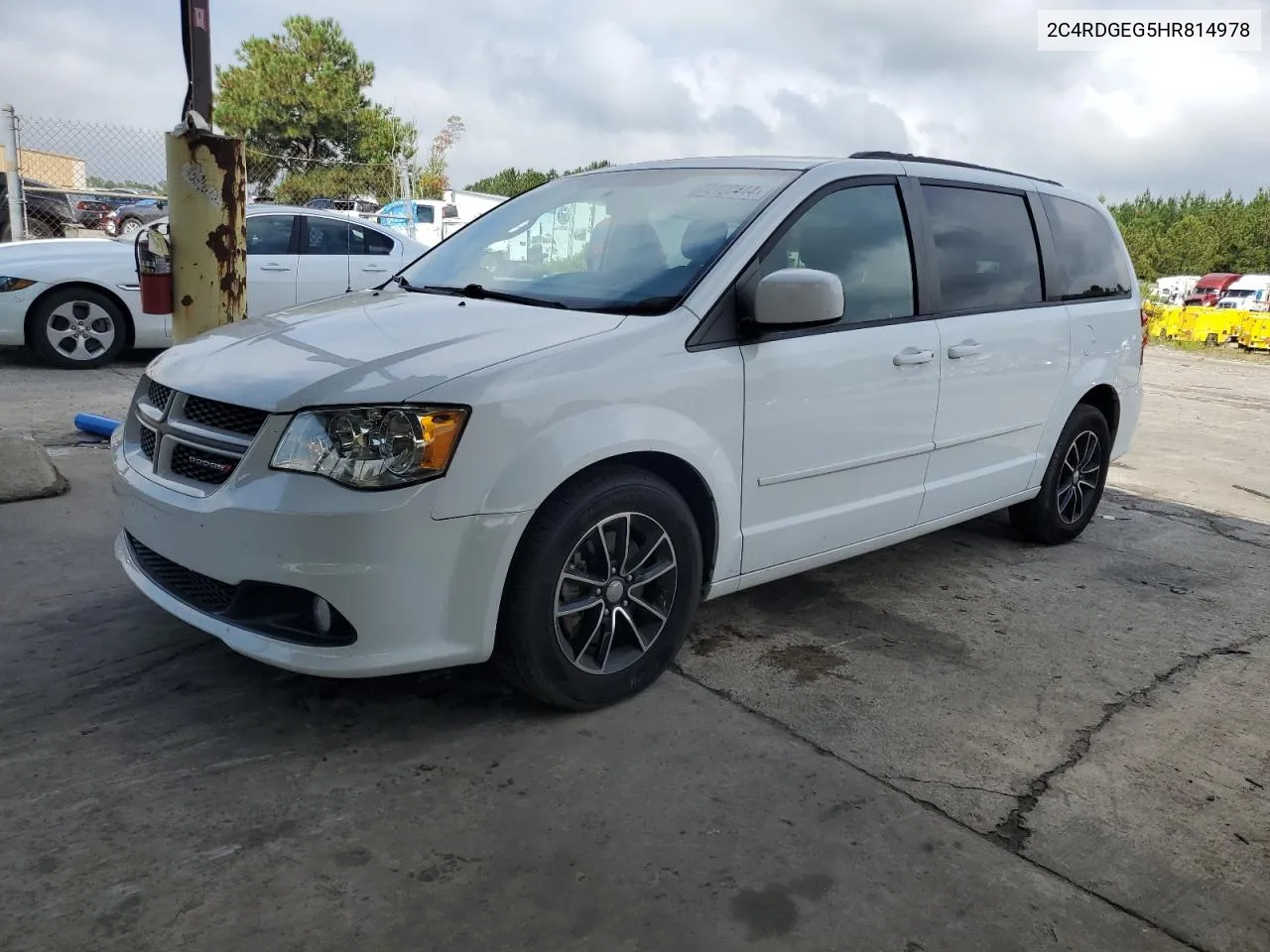 2017 Dodge Grand Caravan Gt VIN: 2C4RDGEG5HR814978 Lot: 72420444