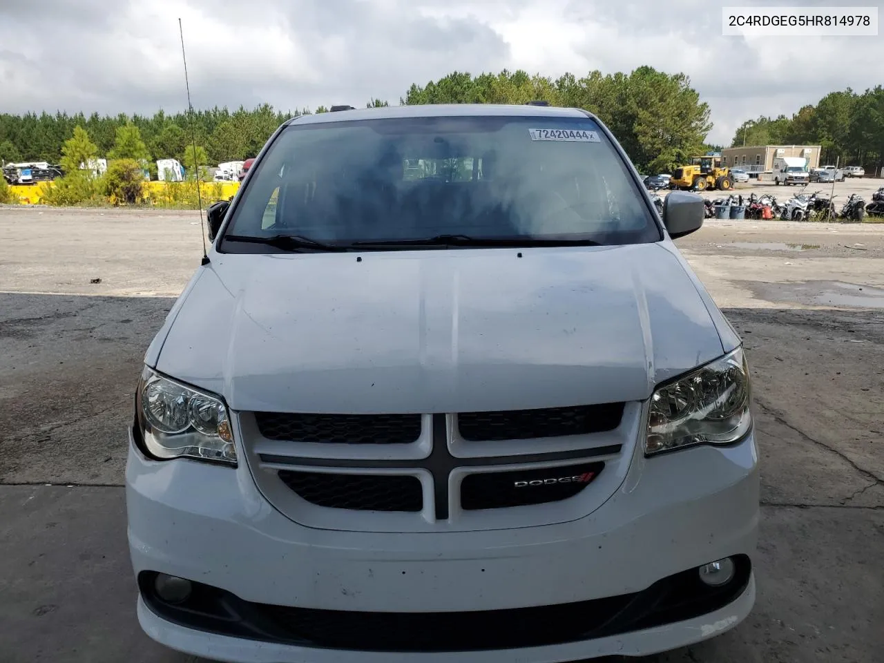 2C4RDGEG5HR814978 2017 Dodge Grand Caravan Gt