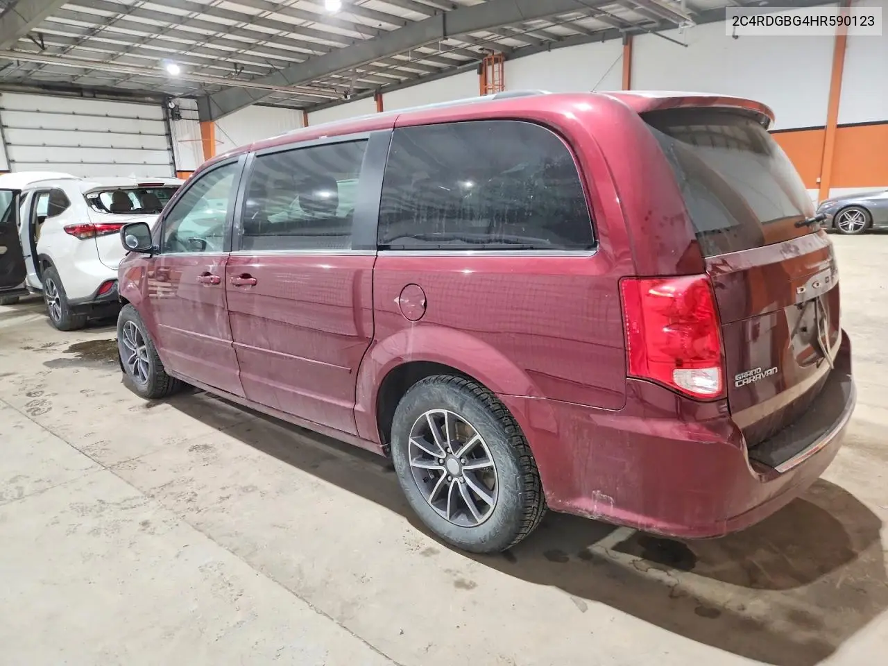 2C4RDGBG4HR590123 2017 Dodge Grand Caravan Se