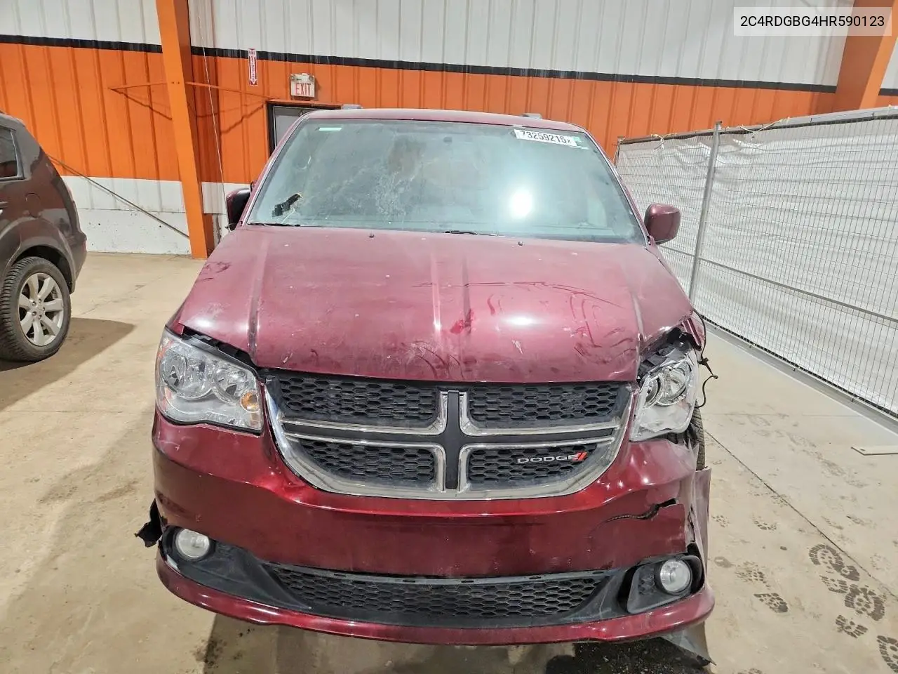 2C4RDGBG4HR590123 2017 Dodge Grand Caravan Se