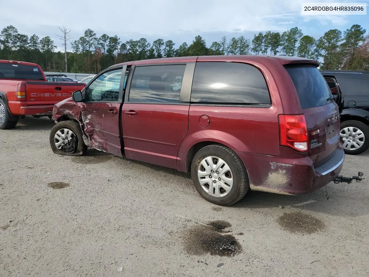 2C4RDGBG4HR835096 2017 Dodge Grand Caravan Se