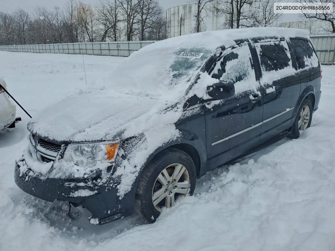 2C4RDGDG9HR868656 2017 Dodge Grand Caravan Crew